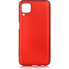 Gpack Huawei Y5P Kılıf Premier Silikon Esnek Koruma+Nano Glass Kırmızı