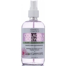 Advanced Clinicals Collagen Rosewater Yüz Spreyi 237ML