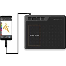Gaomon S620 Pilsiz Kalemli 6.5 x 4" Dijital Grafik Çizim Tableti
