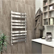 Radiva Tahiti Dekoratif Havlupan Krom 50X95 Cm