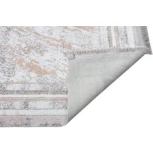 Eko Halı Sateen St 13 Bej Gold Yıkanabilir Kaydırmaz Taban 120 x 180 cm