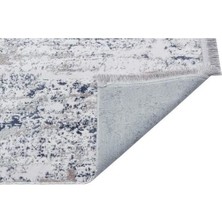 Eko Halı Sateen St 10 Silver Marine X Gümüş Yıkanabilir 160 x 230 cm