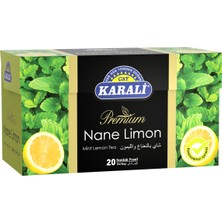 Karali Bardak Poşet Nane-Limon 20'li