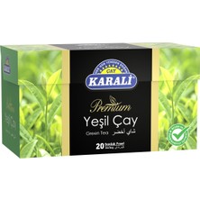 Karali Bardak Poşet Bitki Çayı Yeşil Çay 20'li