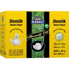 Karali Çay Alternatif Jumbo Demlik Poşet Çay 200x30 Gr