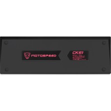 Motospeed CK61 Rgb Oyuncu Klavyesi (Yurt Dışından)
