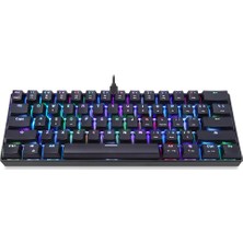 Motospeed CK61 Rgb Oyuncu Klavyesi (Yurt Dışından)