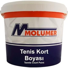 Molümer Tenıs Kort Boyası Yesıl 20 Kg
