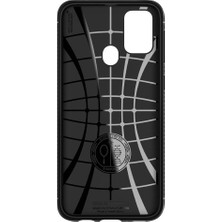 Spigen Galaxy M31 Kılıf Rugged Armor Black