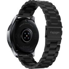 Spigen Galaxy Watch Seri 47mm/46mm/45mm/44mm/43mm/42mm/41mm Kordon Kayış Band Modern Fit (20mm) Black - 600WB24980