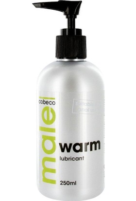 Cobeco Male Warm Lubricant 250 ml Etkili Kayganlaştırıcı