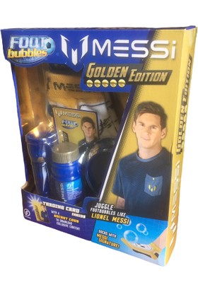 Messi Footbubbles Golden Edition Set