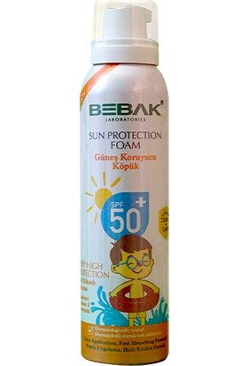 Bebak Bebek Güneş Köpüğü 50+ Spf 150 ml