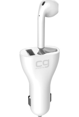 Cg Mobile CGM01 Araç Şarjı + Mono Bluetooth Kulakiçi Kulaklık