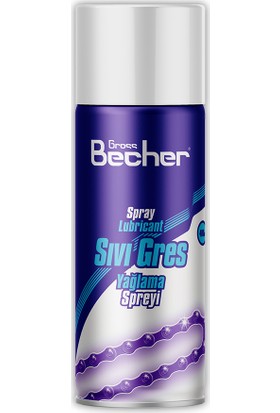 Gross Becher Yağlama Spreyi/sıvı Gress