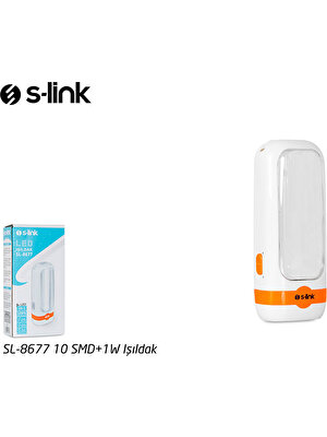 S-link SL-8677 10 SMD+1W Işıldak