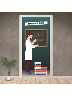 Hediyeci Dükkanım Matematik Kapı Giydirme 30