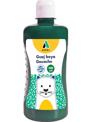 Adel Guaj Boya 500 ml -  Yeşil