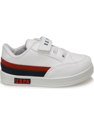 U.S. Polo Assn. Jamal 9pr Beyaz Erkek Çocuk Sneaker Ayakkabı