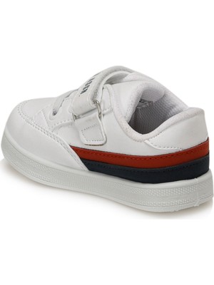 U.S. Polo Assn. Jamal 9pr Beyaz Erkek Çocuk Sneaker Ayakkabı