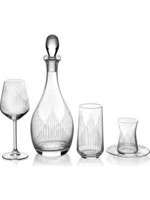 Korkmaz Veneta 49 Parça Bardak Seti