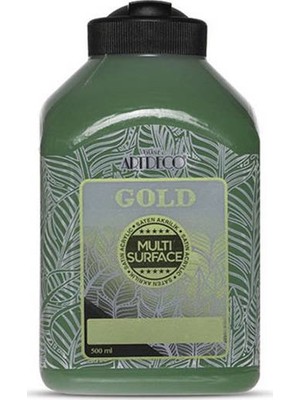 Artdeco Gold Multi Surface Akrilik Boya 500ML 351 Güvercin Gri