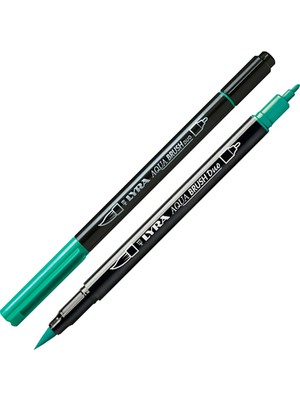 Lyra Aqua Brush Duo Fırça Uçlu Kalem - 55 Night Green
