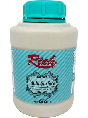 Rich Multi Surface Akrilik Boya 1250CC 2110 Granit