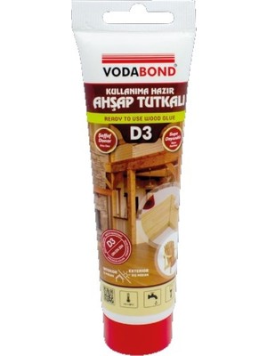 Vodabond D3 Ahşap Tutkalı Suya ve Neme Dayanıklı Vodabond  D3 Tutkal 150 gr
