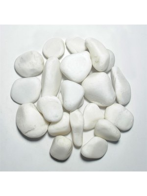 Dolomite Bahçe Süsleme Podima Dolomit Taşı Beyaz 4 - 6 cm 5 kg