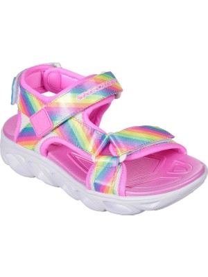 Skechers HYPNO-FLASH - RAİNBOW LİGHTS Büyük Kız Çocuk Çok Renkli Işıklı Sandalet - 20218L MLT