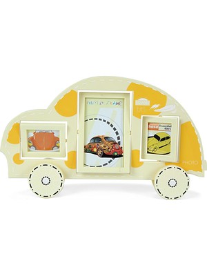 Birlik Fotoğrafçılık Sarı Araba Çerçeve LM7236