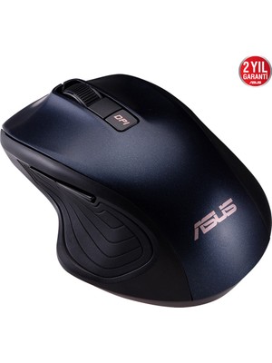 Asus WT425 Kablosuz Optik Sessiz Tıklama Özellikli Mouse Lacivert