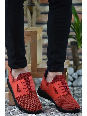 Riccon Kırmızı Kırmızı Erkek Sneaker 0012702