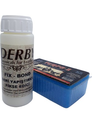 Derby Fix–Bond Deri Ve Sünger Yapıştırıcı - Fikse Edici