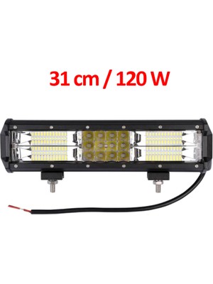 Techmaster 180W 60 Combo Led Delici&Yayıcı Off Road Lambası Projektör 31Cm