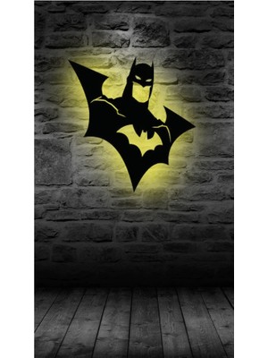 Woodenart Ledli Batman Ahşap Tablo