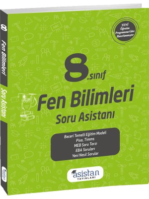 Asisntan Yayınları 8.Sınıf Fen Bilimleri Soru Bankası