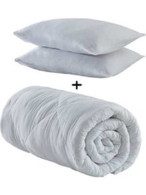 Komfort Home Microfiber Yaz Yorganı Çift Kişilik +2 Yastık