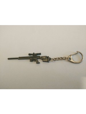 CLK Counter Strike & Pubg Tüfek Anahtarlıklar (Metal Siyah Renk)