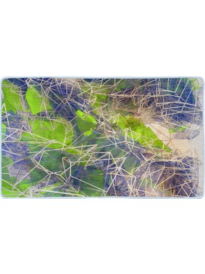 Colorix Kaymaz Deri Taban Banyo Paspas Takımı 50 x 60 cm - 60 x 100 cm