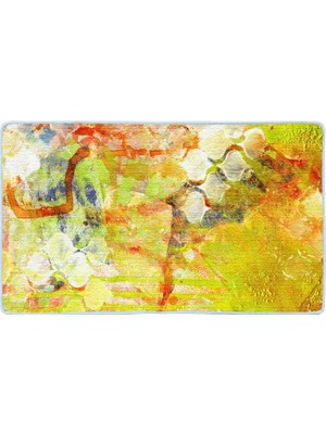 Colorix Kaymaz Deri Taban Banyo Paspas Takımı 50 x 60 cm - 60 x 100 cm