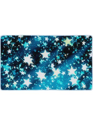 Colorix Kaymaz Deri Taban Banyo Paspas Takımı 50 x 60 cm - 60 x 100 cm