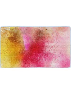 Colorix Kaymaz Deri Taban Banyo Paspas Takımı 50 x 60 cm - 60 x 100 cm