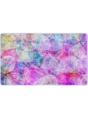 Colorix Kaymaz Deri Taban Banyo Paspas Takımı 50 x 60 cm - 60 x 100 cm