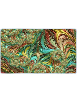 Colorix Kaymaz Deri Taban Banyo Paspas Takımı 50 x 60 cm - 60 x 100 cm