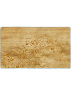 Colorix Kaymaz Deri Taban Banyo Paspas Takımı 50 x 60 cm - 60 x 100 cm