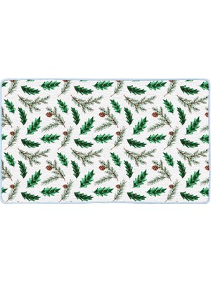 Colorix Kaymaz Deri Taban Banyo Paspas Takımı 50 x 60 cm - 60 x 100 cm