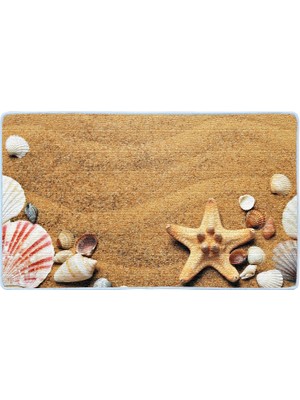 Colorix Kaymaz Deri Taban Banyo Paspas Takımı 50 x 60 cm - 60 x 100 cm