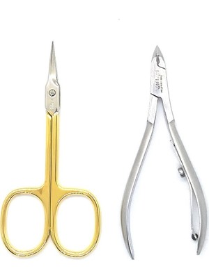 Solingen Makas 8404 + Solingen Süper İnce Uç Et Pensi 8484